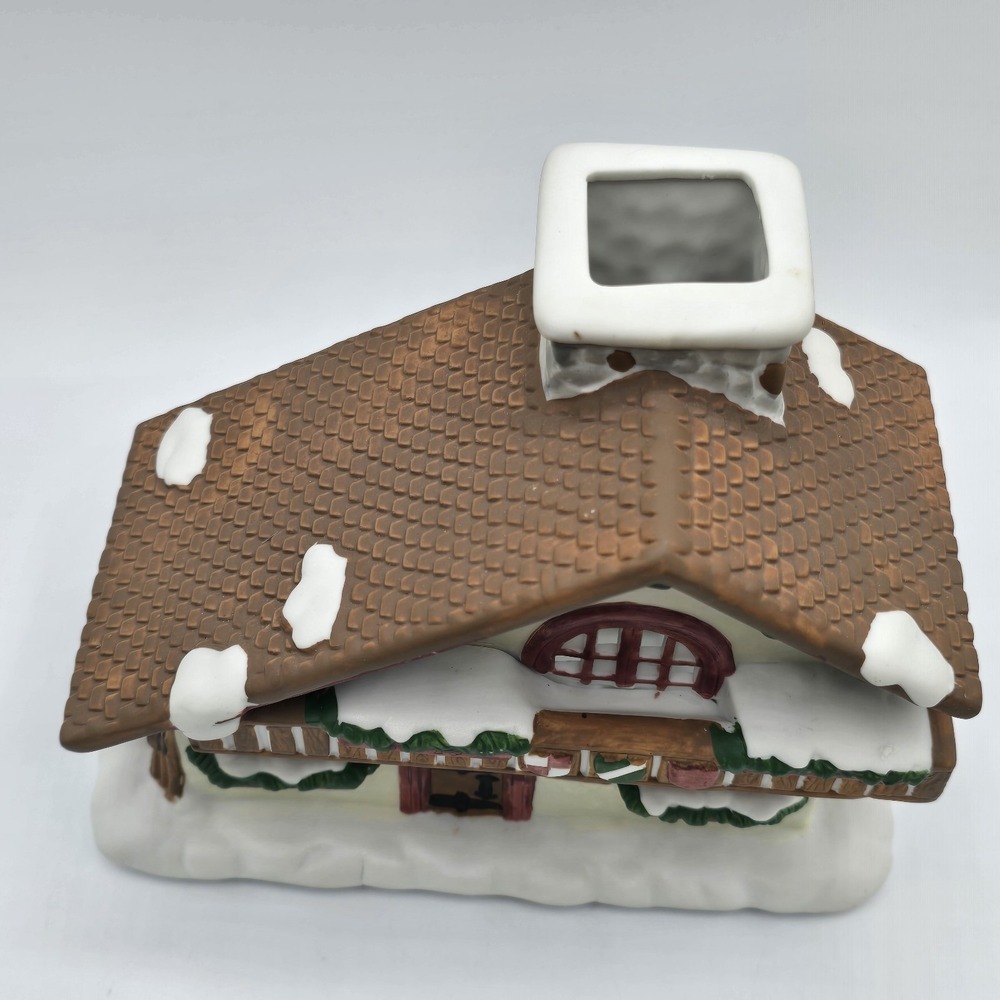 Party Lite Olde World Village Edelweiss House Tealight Candle Holder P0308 - Picture 2 of 12
